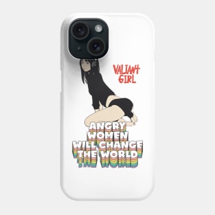 Angry Women Will Change The World Phone Case