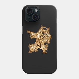 Yorkie Dog Yorkshire Terrier Dabbing Phone Case