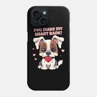 Dog Love: Make My Heart Bark Phone Case