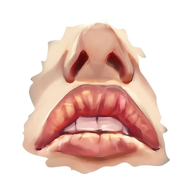 DRAWIN LIPS TUTORIAL 1 by BibirNDower77