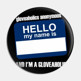 Hello. My name is... (blue badge & white text) Pin