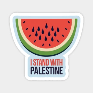 I stand with palestine Magnet