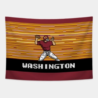 8-Bit Quarterback - Washington Tapestry