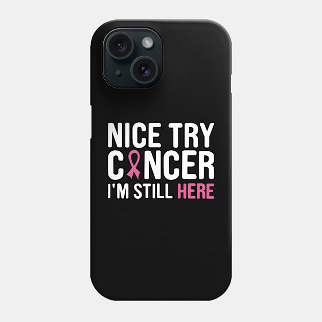 breast cancer awareness Phone Case by first12