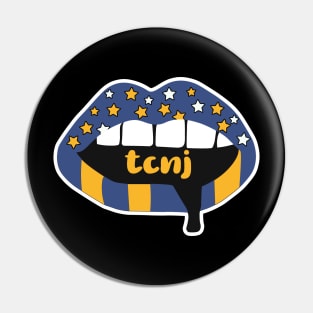 TCNJ Lips Pin