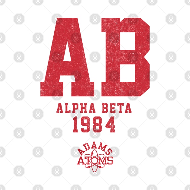 Alpha Beta AB - 1984 - vintage frat Revenge of the Nerds by BodinStreet