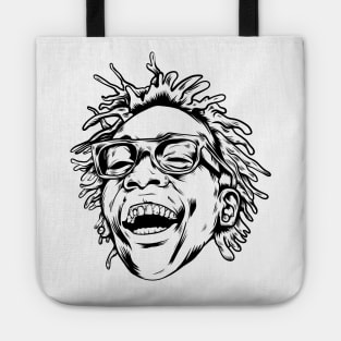 Cool laugh out loud dude with perfect teeth illustration Tote