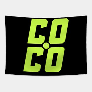 Coco tennis Tapestry