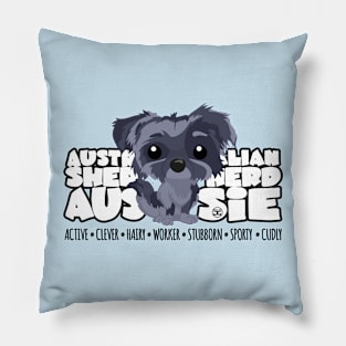 DGBigHeads - Aussie Full Merle Pillow