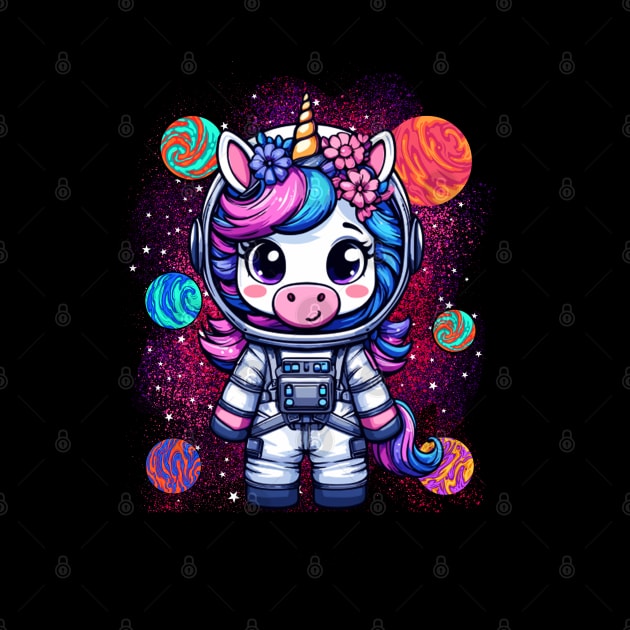 Unicorn Astronaut by BDAZ