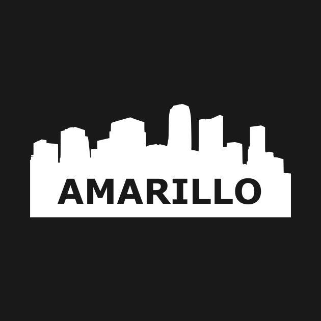 Disover Amarillo Skyline - Amarillo - T-Shirt