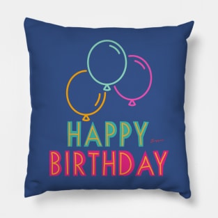 Happy Birthday Pillow