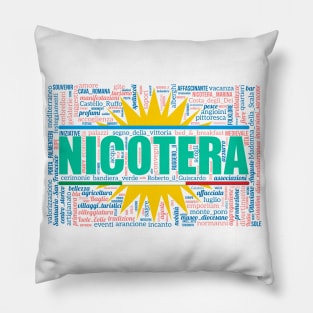 Nicotera Wordart Pillow