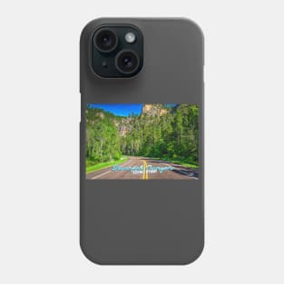 Spearfish Canyon Scenic Byway Phone Case