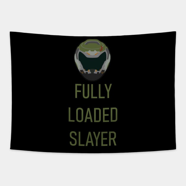 DOOM - Fully Loaded Slayer Tapestry by The NPC Man