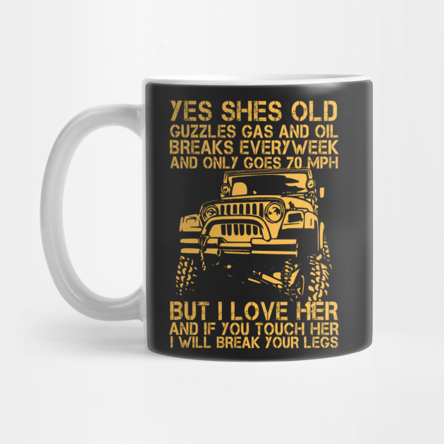 I Love My Jeep - Jeep - Mug  TeePublic