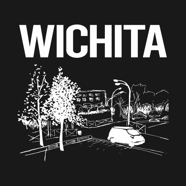 Cityscape Sketch Wichita by flaskoverhand