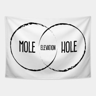 Elevation Venn Diagram Tapestry