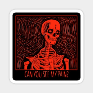 CAN YOU SEE MY PAIN? Magnet