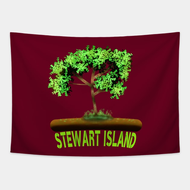 Stewart Island, Rakiura Stewart Island Tapestry by MoMido