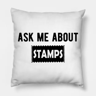 Ask me about Stamps Pillow