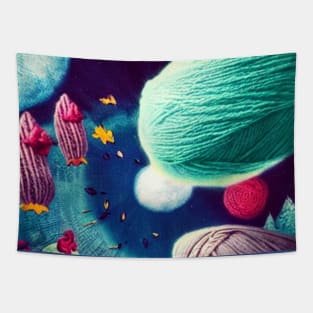 Best Knitting Mom Ever New Tapestry