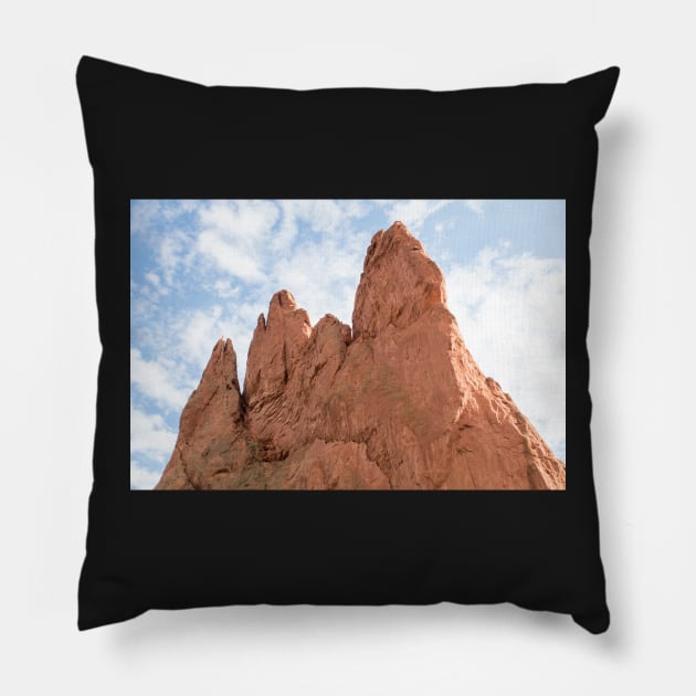 Garden of the Gods Pillow by Jacquelie