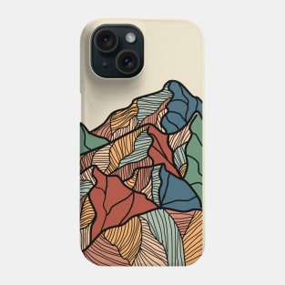 Bohemian Mountain Terrain Phone Case