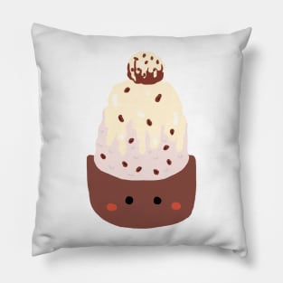 Red bean shaved ice Pillow