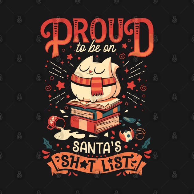 Proud Naughty Cat - Cute Christmas Animal by Snouleaf