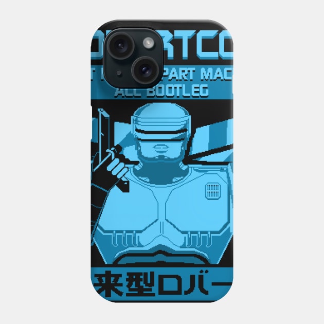 RobertCop Bootleg Crime Fighter Phone Case by Bootleg Factory