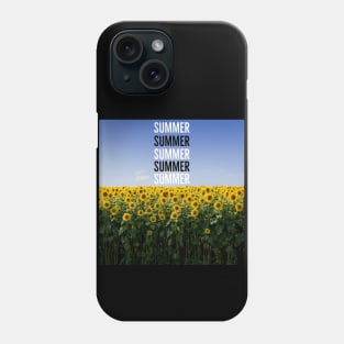 Summer and sunflowers! Phone Case