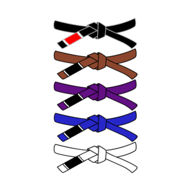 Jiu Jitsu Belt Jiu Jitsu Belt TShirt TeePublic
