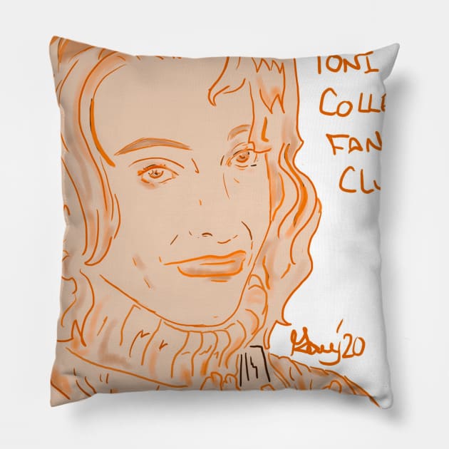 Toni Collette Fan Club- The Sixth Sense Pillow by The Miseducation of David and Gary