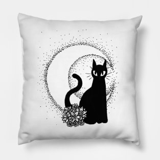 Black Cat 18 Pillow