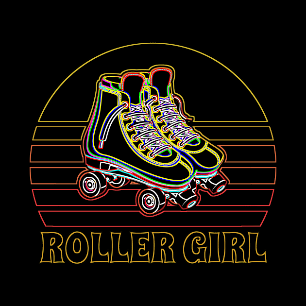 Roller Derby Girl Skate by Dr_Squirrel