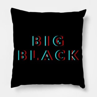 Big Black - Horizon Glitch Pillow