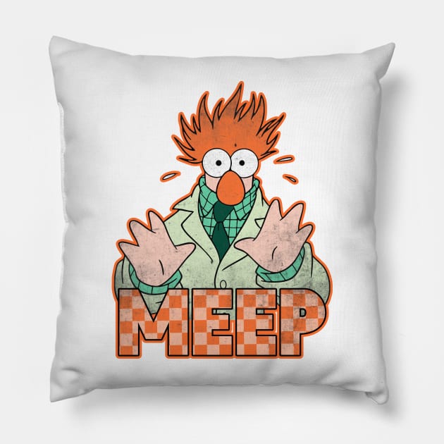 Muppet Meep Pillow by ManulaCo