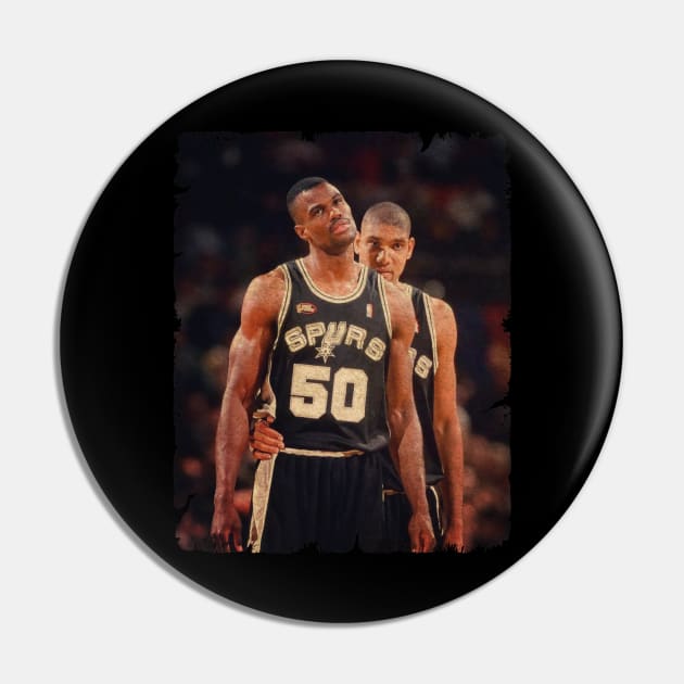 Twin Towers in The 1999 Finals - David Robinson Pin by Wendyshopart