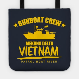 Gunboat Crew Mekong Delta Vietnam Tote