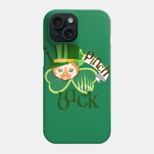 Cat Shamrock St Paddy's Day Phone Case