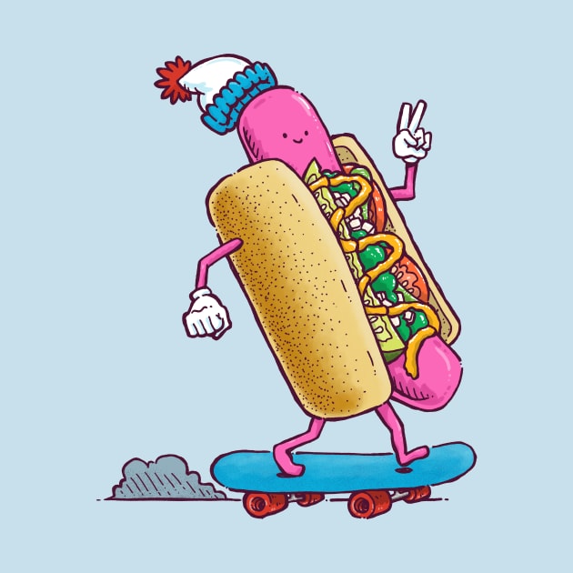 Skater Chicago Dog by nickv47