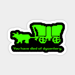 You Have Died of Dysentery Magnet