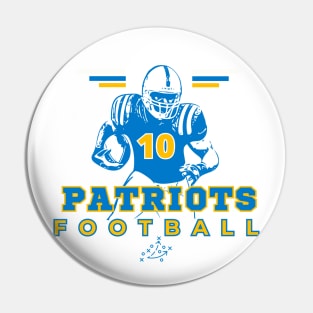 Los Angeles Football Vintage Style Pin