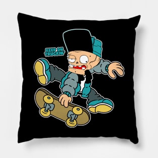 keep on truckin' Pillow