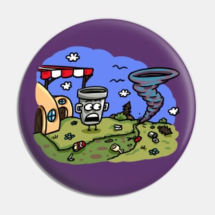 Tornado Troubles Pin