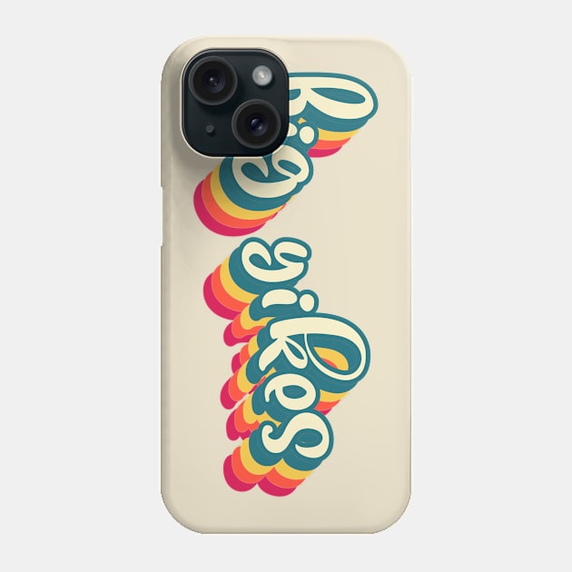 Slang term Big Yikes Groovy Retro Sunset Phone Case by Inspire Enclave