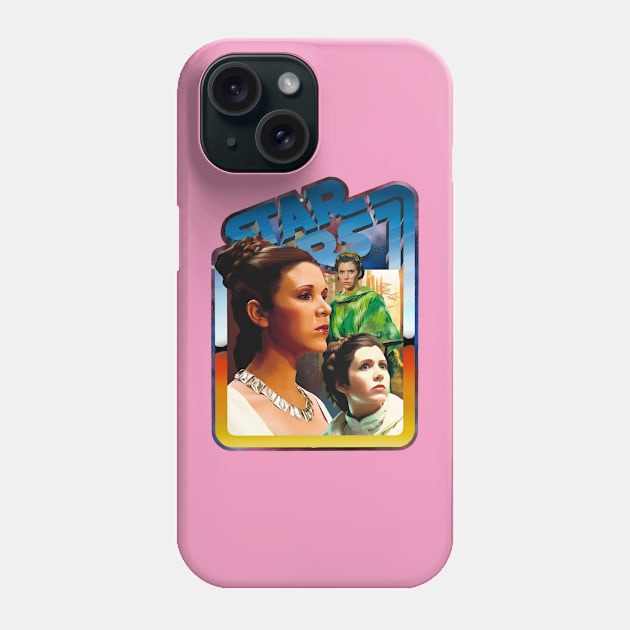 The Princess (nebula background, desert border) Phone Case by Art And Soul