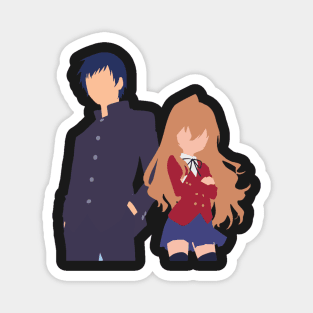 Ryuji and Taiga Minimalist Magnet