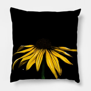 rudbeckia colour Pillow